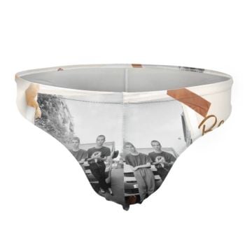 Personlig gave til bror - Design dine egne Strings for menn Undertøy med bilde
