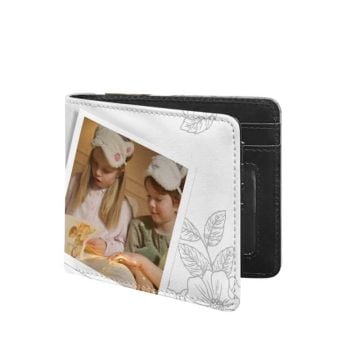 Personlig gave til bror - Design din egen Bifold-lommebok for menn med bilde