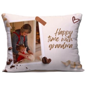 Regalos personalizados para las abuelas - Almohada / funda de almohada 40 x 60 cm (15,7" x 23,6") con foto personalizada