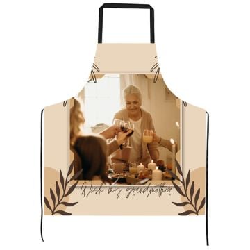 Regalos personalizados para las abuelas - delantal de cocina con foto personalizado