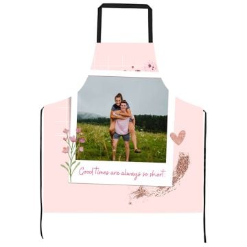 Personalized Gifts for Her / Women / Girls - Customized Cooking Apron With Your Photos, Names And Logos, etc.