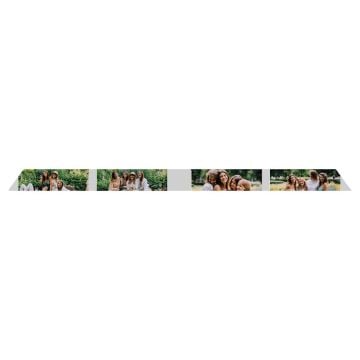 Personalized Gifts for Her / Women / Girls - Custom Skinny Long Chiffon Silk Thin Scarf With Pictures, Design, Texts, etc.