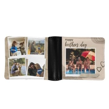 Personalized Gifts for Him / Men / Boys - Custom Men's Wallet with your own design, photos, texts, etc.