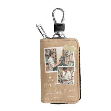 Personalized Gifts for Him / Men / Boys - Custom Car Key Case with your own design, photos, texts, etc.