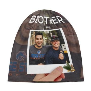 Regalos personalizados para él/hombres/niños - Sombrero Beanie con foto personalizada
