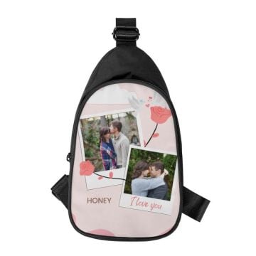Personalisierte Geschenke für den Ehemann - Brusttasche mit eigenem Foto selbst online gestalten