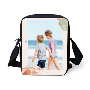 Regalos personalizados para niños - Bolso bandolera pequeño y ligero con foto personalizada