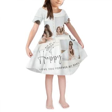 Regali personalizzati per bambini - le ragazze si vestono personalizzate con foto