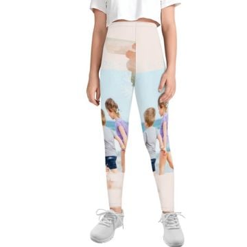 Personalisierte Geschenke für Kinder - Kinder-Leggings mit eigenem Foto selbst online gestalten