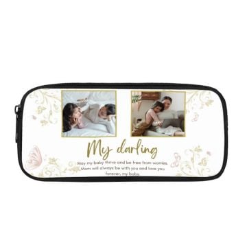 Regalos personalizados para niños - Estuche con cremallera con foto personalizada