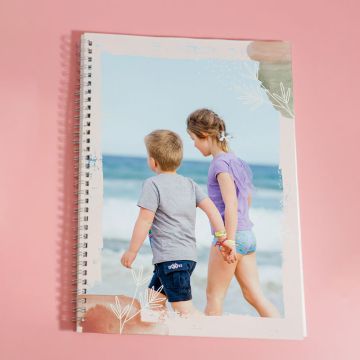 Regali personalizzati per bambini - Quaderno a spirale A5 personalizzato con foto