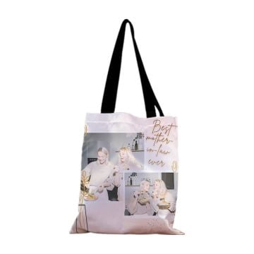 Personlig gave til svigermor - Design ditt eget Tote-håndveske Skulderveske med bilde