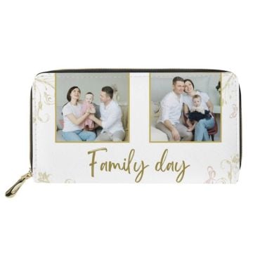 Regalos personalizados para padres - Billetera con foto personalizada