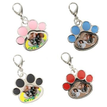 Personalisierte Geschenke für Haustierliebhaber - Krallenkatzenmarke mit Foto selbst online gestalten und bedrucken