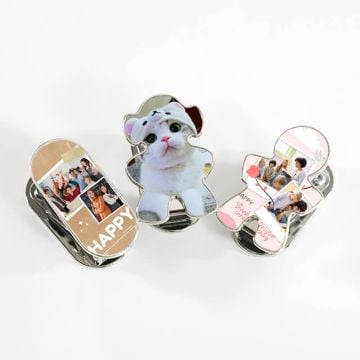 Personalisierte Geschenke für Lehrer - Niedlicher Mini-Schreibtischhefter mit Foto und Design selbst gestalten