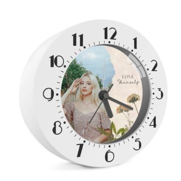 Regalos personalizados para adolescentes - Despertador personalizado con foto y letra