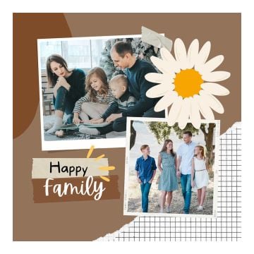 Personalisierte Geschenke für Haus und Wohnen - Personalisierter 100 x 100 cm (39,4" x 39,4") Wandteppich mit Foto und Design selbst gestalten