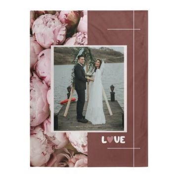 Regalos personalizados para el hogar - Frazada con foto personalizada