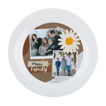 Personlig gave til hjemmet - Design ditt eget keramiske dekorative plate med bilde