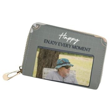 Regalos personalizados para quienes marcan tendencias - Titular de la tarjeta personalizado con foto y letra