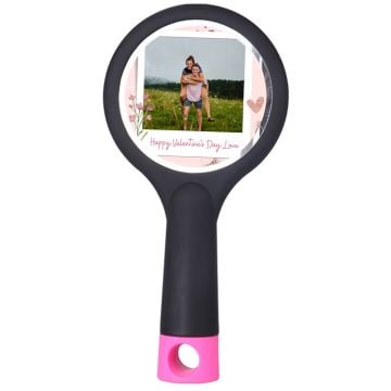 Regalos personalizados para esposa - Cepillo de pelo con bolsa de aire personalizada con foto y letra