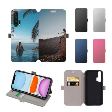 lav dit eget personligt tegnebog cover til HONOR 20 pro med billede