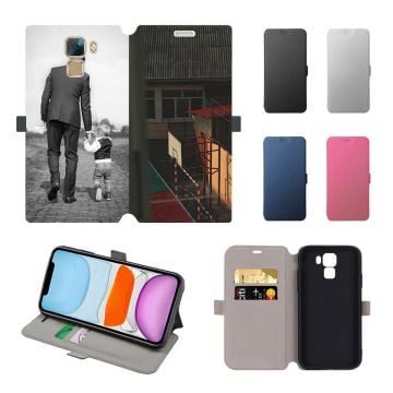 Funda móvil estilo flip para HONOR 7 personalizada con fotos