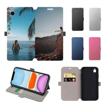 Funda móvil estilo flip para HONOR 7i personalizada con fotos