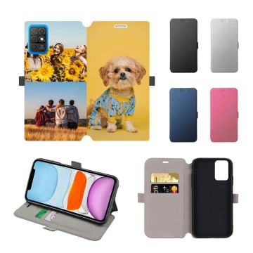 Customized HONOR Play 5T Youth Leather Full Print Flip Wallet Phone Case with Your Own Design, Photos, Texts, etc.