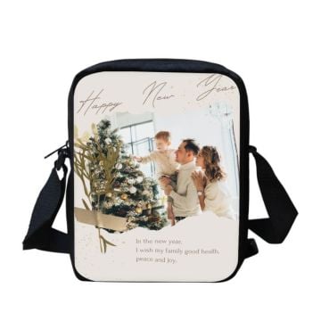 persoonallinen uudenvuodenlahja - tee oma crossbody-laukku omalla kuvalla