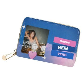 Personalisierte Neujahrsgeschenke / Geschenke zu Silvester - Personalisierte Kartenhalter mit Foto und Design selbst gestalten