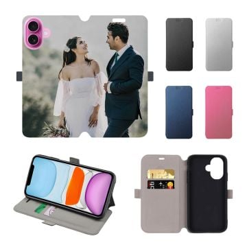 φτιάξε τη δική σου θήκη κινητού wallet με σχεδια για iPhone 16 Plus