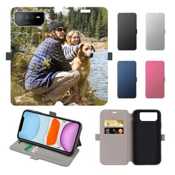 ASUS ROG Phone 6D Leder Flip Case Handyhülle mit eigenem Design und Foto selber gestalten