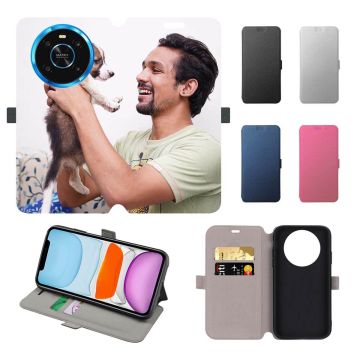 HONOR X9 Leder Flip Case Handyhülle mit eigenem Design und Foto selbst online machen