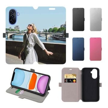KARTXITAI Cover Compatibile con Huawei nova Y70 Plus/nova Y70,Custodia in Vetro Temperato AntiGraffio+con Cornice in TPU con Assorbimento degli Urti e Anti-Graffio-Delfino acqua di mare
