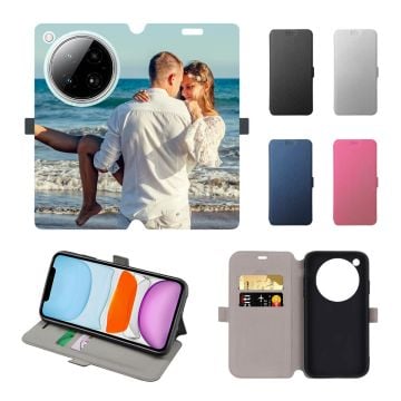 Personalized Infinix Zero 40 4G Leather Full Print Flip Wallet Phone Case with Pictures, Design, Texts, etc.