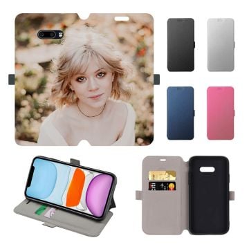 مخصصة LG V50S ThinQ 5G حافظة هاتف جلدية بطباعة كاملة قابلة للطي مع صورك ونصوصك وتصميمك وما إلى ذلك.