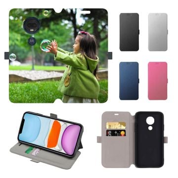 φτιάξε την δική σου θήκη wallet με φωτογραφιεσ για Motorola Moto G7 Plus