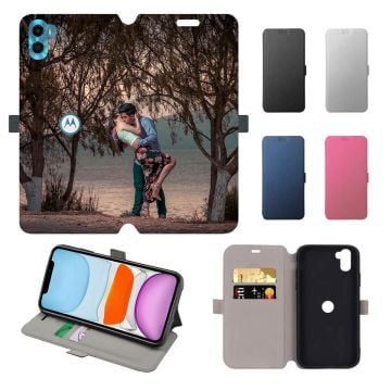 Motorola Moto E32 (India) puhelimen suojakotelo omalla kuvalla