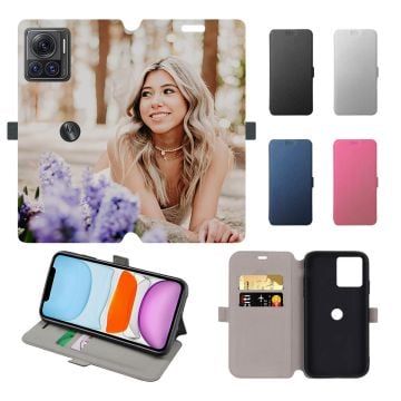 φτιάξε την δική σου θήκη wallet με φωτογραφιεσ για Motorola Moto X30 Pro