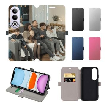 Custom OnePlus Ace 3V Leather Full Print Flip Wallet Phone Case with Photos, Design, Texts, etc.