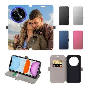 Custom Realme P1 Speed Leather Full Print Flip Wallet Phone Case with Photos, Design, Texts, etc.