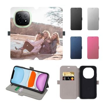 Custom Realme P2 Pro Leather Full Print Flip Wallet Phone Case with Pictures, Design, Texts, etc.