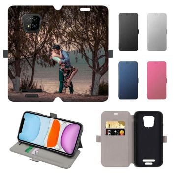 Ulefone Armor 8 5G Leder Flip Case Handyhülle mit eigenem Design und Foto selber gestalten