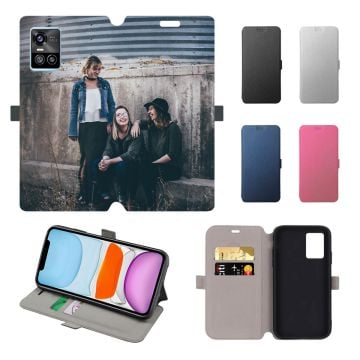 vivo S10 Leder Flip Case Handyhülle mit eigenem Foto und Design selbst online machen