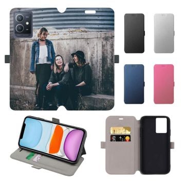 vivo Y52t Leder Flip Case Handyhülle mit eigenem Foto und Design selbst gestalten