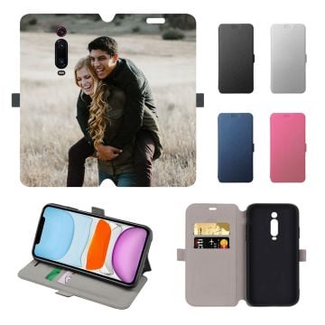 Xiaomi Mi 9T Pro Leder Flip Case Handyhülle mit eigenem Design und Foto selbst online machen