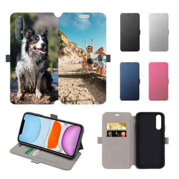 OPPO Reno3 Pro 5G Leder Flip Case Handyhülle mit eigenem Design und Foto selbst online machen