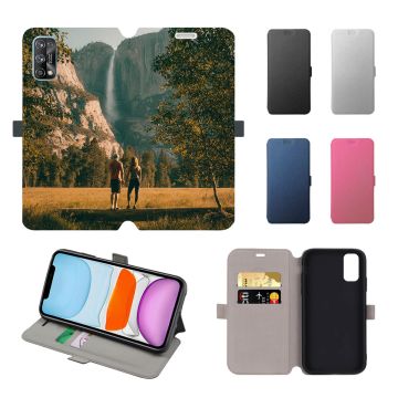 Design ditt eget lommebokdeksel til Realme 7 Pro  med bilde