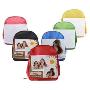 Regalos personalizados de inscripción escolar - Mochila para niños personalizada con foto y letra